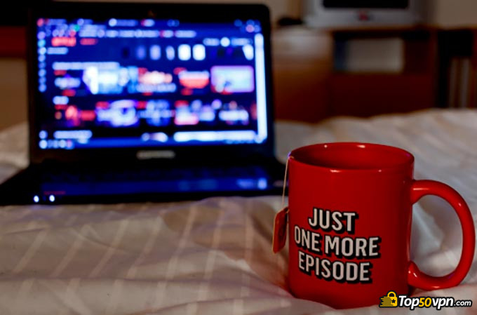 Avantages du VPN: streaming de contenu via Netflix.